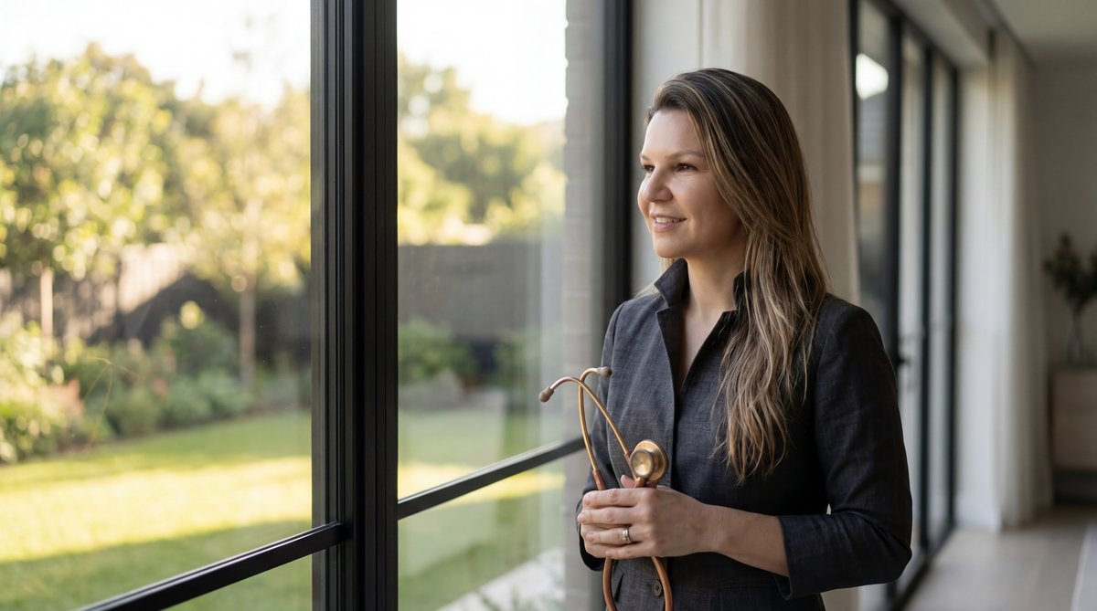 Medical icons representing fever red flags like duration and respiratory distress